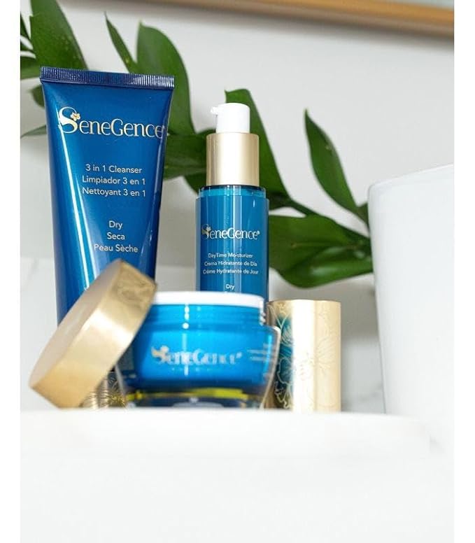 SeneGence Evening Moisturizer for Dry Skin, 1.66 Fl Oz, Ultra-Nourishing Night Cream to Hydrate, Rejuvenate, and Renew for a Radiant, Firm Appearance