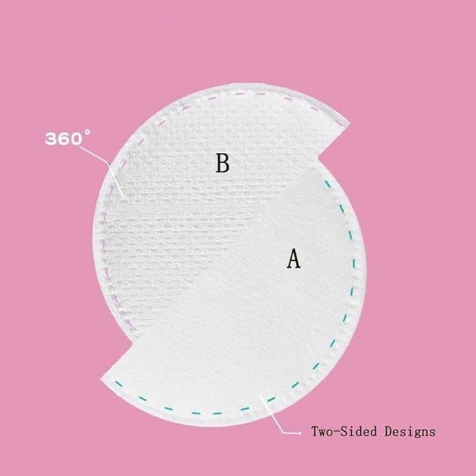 Organic Cotton Round (300 Count) Makeup Remover Cotton Pads, Hypoallergenic, Lint Free, 100% Cotton,for Makeup Removal, Nail Polish Removal and Facial Cleansing