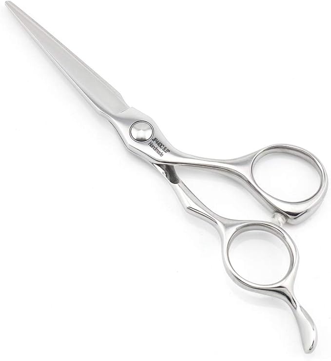 5.5" Professional Hair Scissors to Cut Hair Cutting Haircut Shears 440C Barber Shears Hairdresser Sharp Hair Scissors Bearing Screw KINSARO for Hairdresser Barber or Home Use