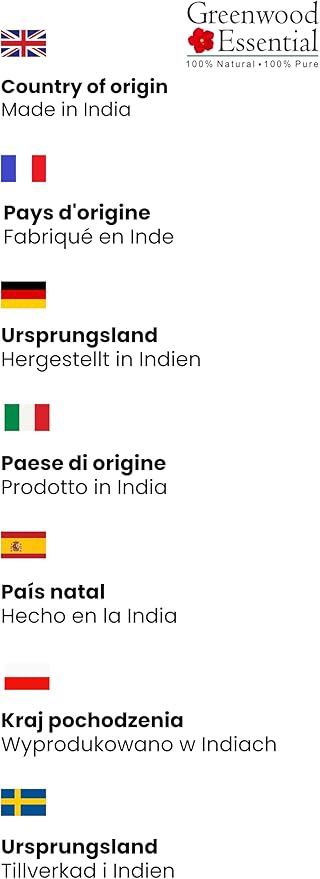 Greenwood Essential Pure Clementine Essential Oil (Citrus Clementina) with Glass Dropper Steam Distilled (Pack of Two) 100ml X 2 (6.76 oz)