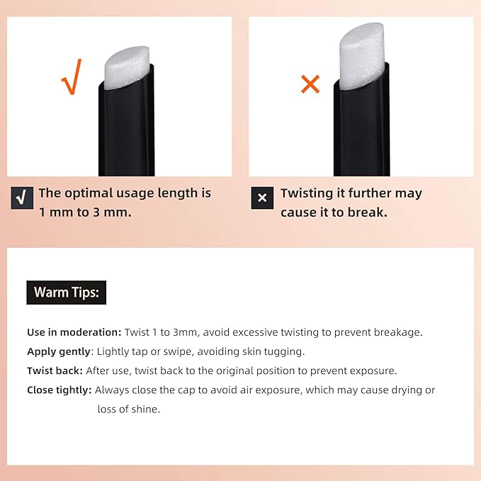 Silver White Shimmer Stick for Eyes, Lips, Face and Body Cream Highlight Eyeshadow, Multi-Use Diamond Like Shine, Moisturizing Formula Sheer Finish (Frost Beam)