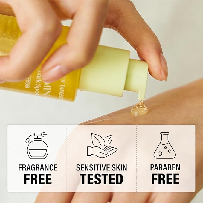 GOODAL Green Tangerine Vitamin C Serum, Korean Skin Care - Advanced Version 1.02 fl oz - Aurabelle