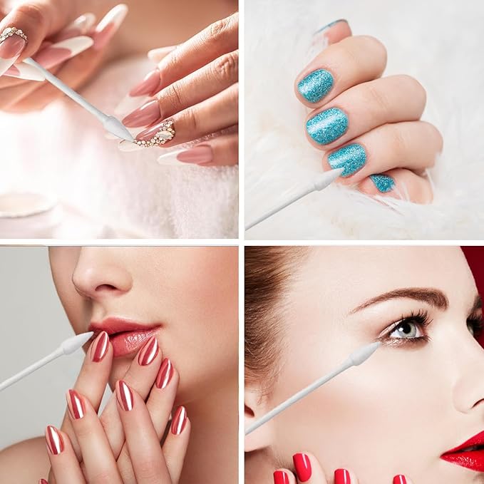 Precision Tip Cotton Swabs/Double Pointed Cotton Buds for Makeup 1000pcs