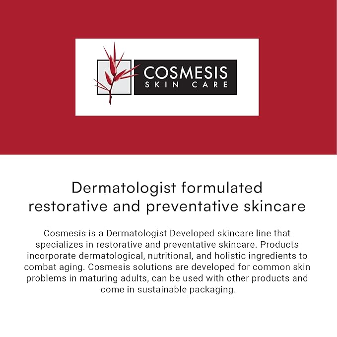 Collagen Boosting Peptide Cream - Total Collagen Care, Improves Firmness & Smoothness, Restores Youthful Appearance - 2oz by Cosmesis