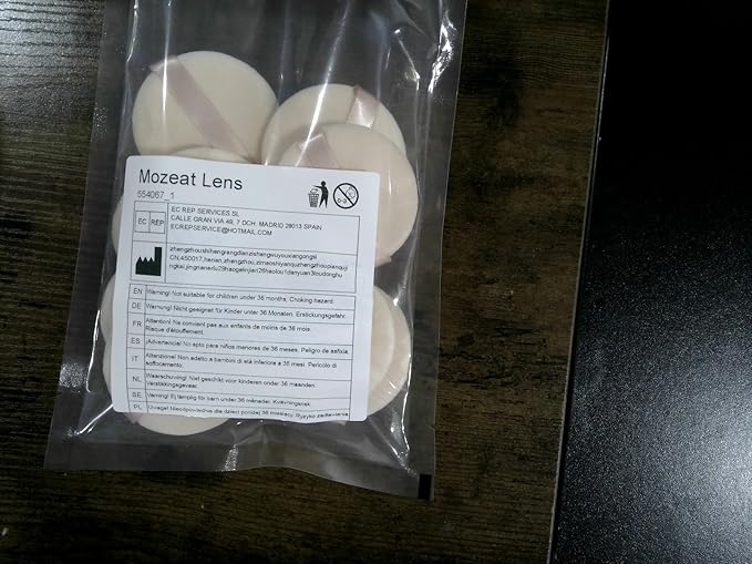 10 Pieces Powder Puffs for Face Powder, 2.36 inch Makeup Puff for Powder Foundation Velour Powder Puff Pure Cotton Powder Applicator Cotton Cosmetic Powder Makeup Puffs Pads with Ribbon