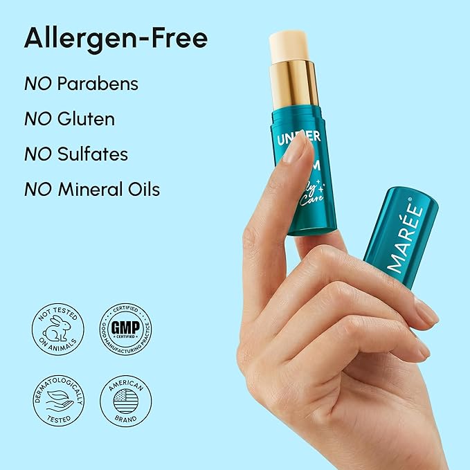 MAREE Under Eye Balm Stick with Retinol & Ceramide Complex 2 PACK – Facial Moisturizer – Under Eye Stick, Hydrating Face Skincare