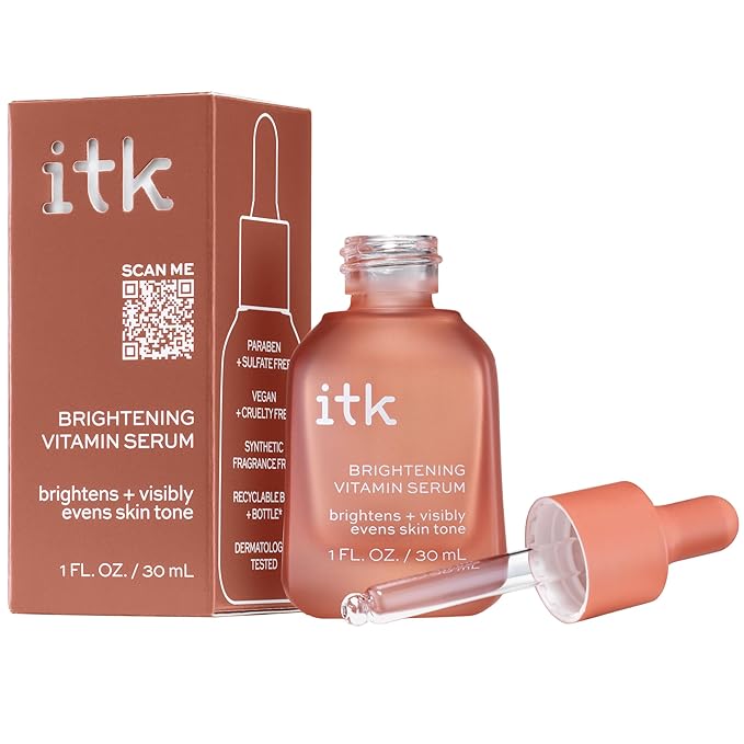 Brightening Vitamin Serum by ITK for Women - 1 oz Serum