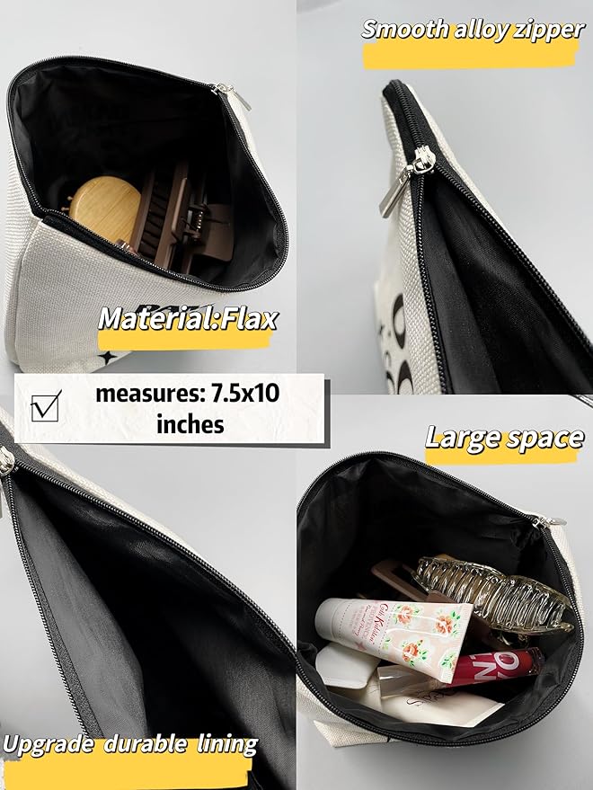 Watercolor Lavender Flowers Makeup Bag,Spring Summer Flower Cosmetic Bag Best Gift Idea for Teen Girls Women,Birthday Christmas Gifts for Girls Women Daughter Sister