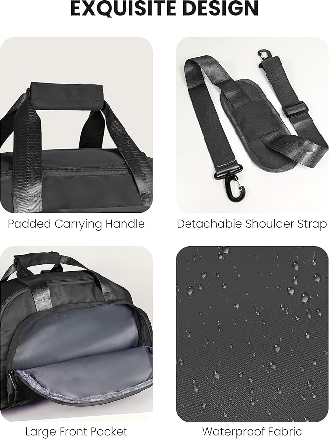 10 Year Old Boy Birthday Gifts, Initial Gym Bags with Shoe Compartment, Dance Bag for Girls, Monogram Kid Overnight Bags, Travel Duffle Tote-Perfect for Sport Outdoor (Letter B)