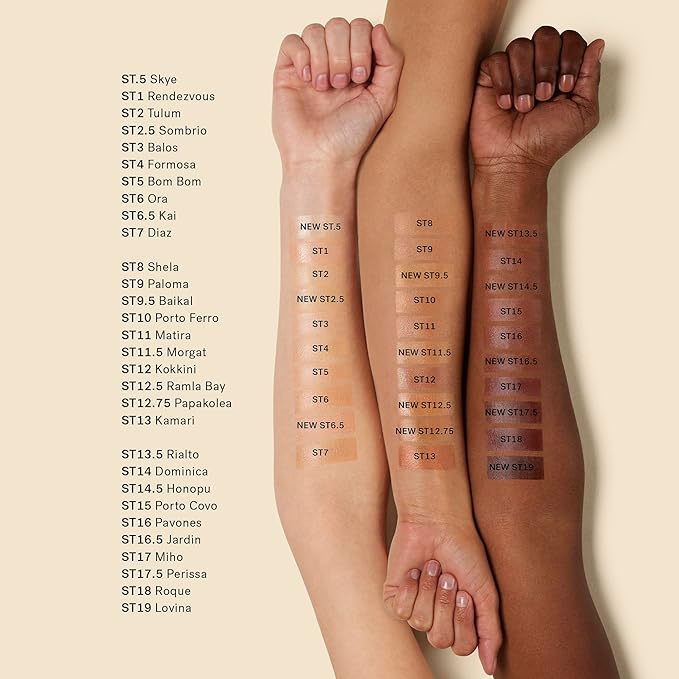 ILIA - Super Serum Skin Tint SPF 40 | Non-Comedogenic, Vegan, Lightweight to Help Against Blue Light, + Pollution while Hydrating, Smoothing, + Refining (Dominica ST14, 1 fl oz | 30 ml)