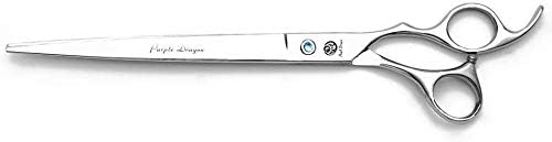 Purple Dragon 5"/5.5"/6"/6.5"/7"/7.5"/8"/9"/10" Sharp Edge Hair Cutting Shears Pet/Puppy/Cat Grooming Scissors with Bag - Perfect for Barber or Dog Groomer