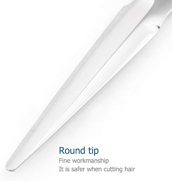 5.5" Professional Hair Scissors to Cut Hair Cutting Haircut Shears 440C Barber Shears Hairdresser Sharp Hair Scissors Bearing Screw KINSARO for Hairdresser Barber or Home Use