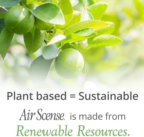 Air Scense Air Freshener Deodorizer Room Spray for Bathroom & Home, Essential Oils, Natural Variety (Orange, Lavender, Lime & Vanilla)- 7 fl oz (4-Pack)