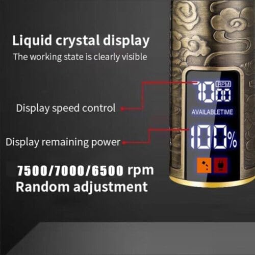 Professional Hair Clippers for Men Cordless, T-Blade & Copper Motor, Rechargeable Beard Trimmer with 3 Guards for Barber-Level Haircut & Trimming