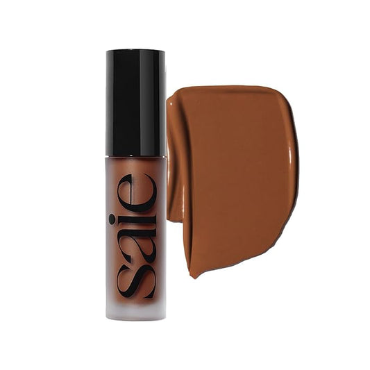 Saie Slip Tint Radiant Cream Concealer & All-Over Face Makeup - Concealer for Dark Circles, Redness & Blemishes - Lightweight Makeup Made with Hydrating Hyaluronic Acid - Shade 19 (0.17 oz)