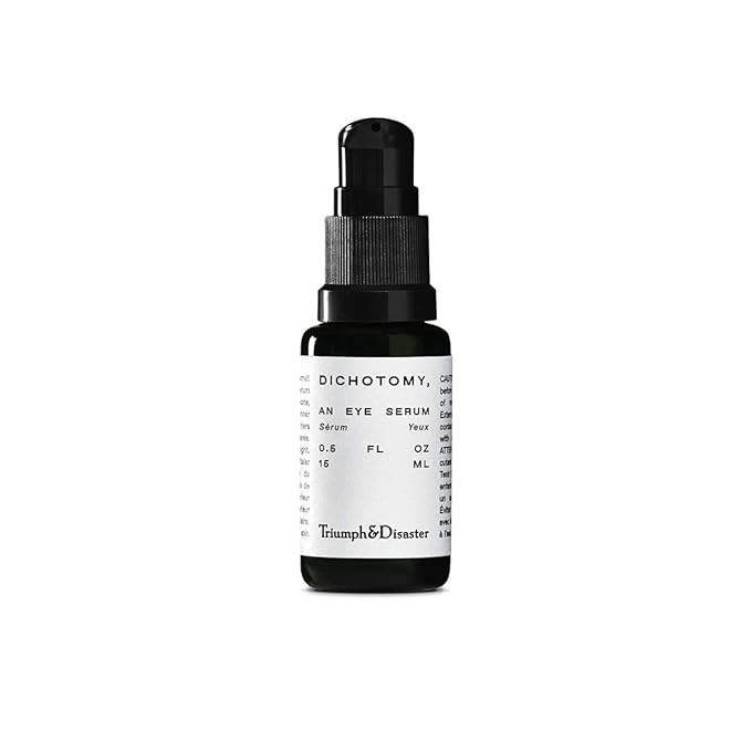 Triumph & Disaster | Dichotomy Eye Serum | Anti-Aging, Targeting Dark Circles, Crows Feet & Puffiness for Men - 0.5 fl oz