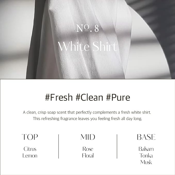 hetras Multi Fragrance Life Spray 10.14 fl oz x 2 Pack | White Shirt - Clean Linen Scent | Non-Aerosol Odor Freshener Room Mist for Room, Closet, Fabric | Infused with Essential Oils