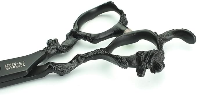 Hairdresser Professional 6-7-8-9 Inch High-End JP440c Hairdresser Scissors Suit Hairstyle Hairstyle Tools Hair Scissors Set (Scissors Set) (6-Inch 3PC-C)