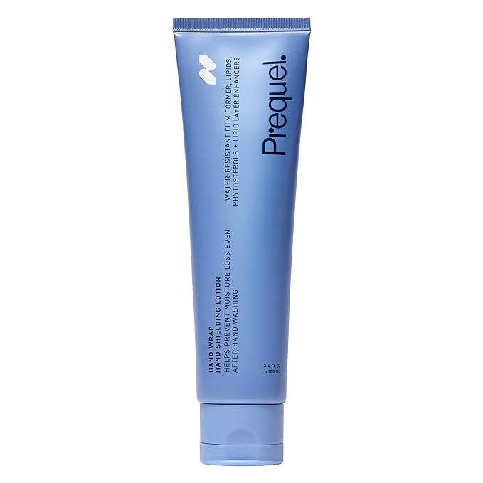 Prequel Skin Hand Wrap, Hand Cream for Dry Cracked Hands. Deep Nourishing Moisturizing Formula. Non-Greasy Balm for Women and Men. Unscented Skincare with Moisture Lock Formula. 3.4oz