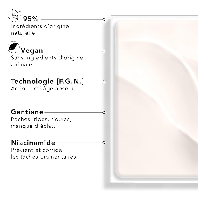 Lierac Under Eye Cream for Dark Circles - Firming with Gentian and Niacinamide, Tightens & Smoothes Wrinkles, Reduces Puffiness and Bags, Balm Texture, 20ml