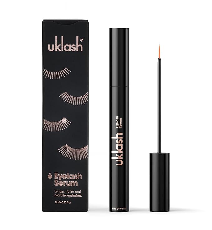 UKLASH Eyelash Growth Serum - #1 Rated Lash Serum for Longer, Fuller Lashes - Formula for Naturally Longer Lashes and Extensions - Vegan & Cruelty-free