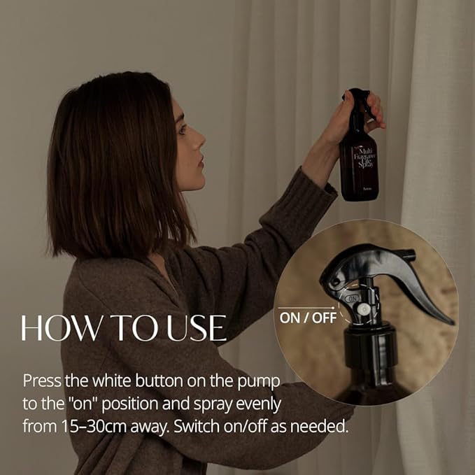 hetras Multi Fragrance Life Spray 10.14 fl oz x 2 Pack | Jeju Saryeoni Forest - Citrus & Greenery Scent | Non-Aerosol Odor Freshener Room Mist for Room, Closet, Fabric | Infused with Essential Oils