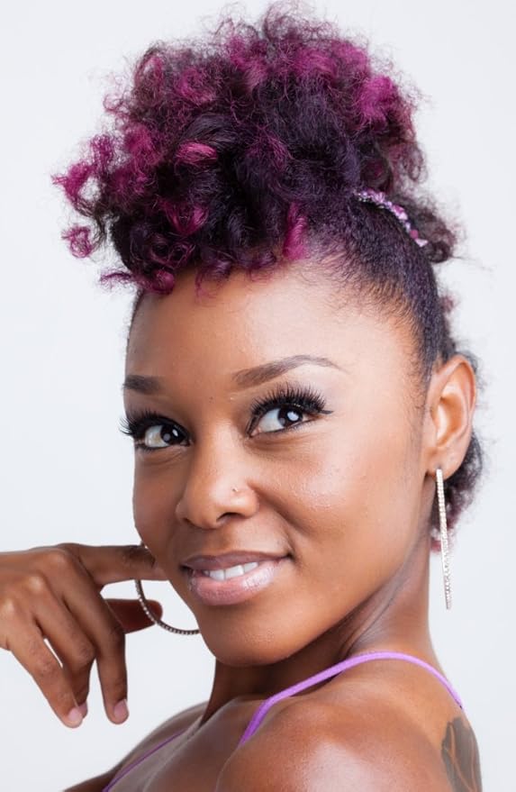 Stretchy Non-Slip Hair Clip for Thick, Wavy, Naturally Curly Hair - Put Your Hair Up in Seconds - Comfy UpDo, Ponytail, French Twist, Bun (Large, Storm Gray)