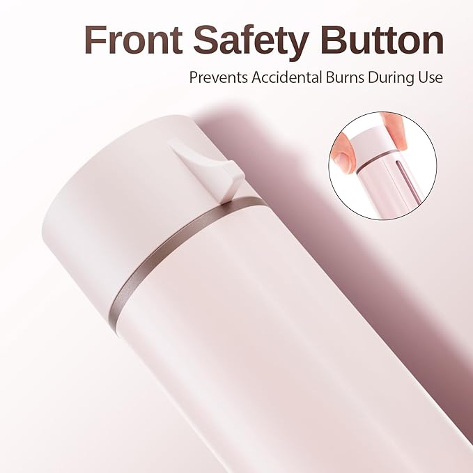 1.5 Inch Extra Large Curling Wand for Long Hair - Ceramic Tourmaline Barrel with 40000000 Negative Ions, Defined Curls and Easy to Use with Temperature Control for All Hair Types