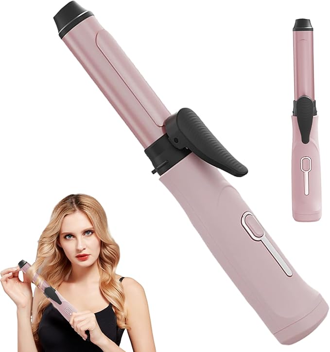 1.5 Inch Curling Iron Curling Iron, Rechargeable Wireless Mini Travel Size Wand with 3 Temperature Settings, Styling Tools & Appliances