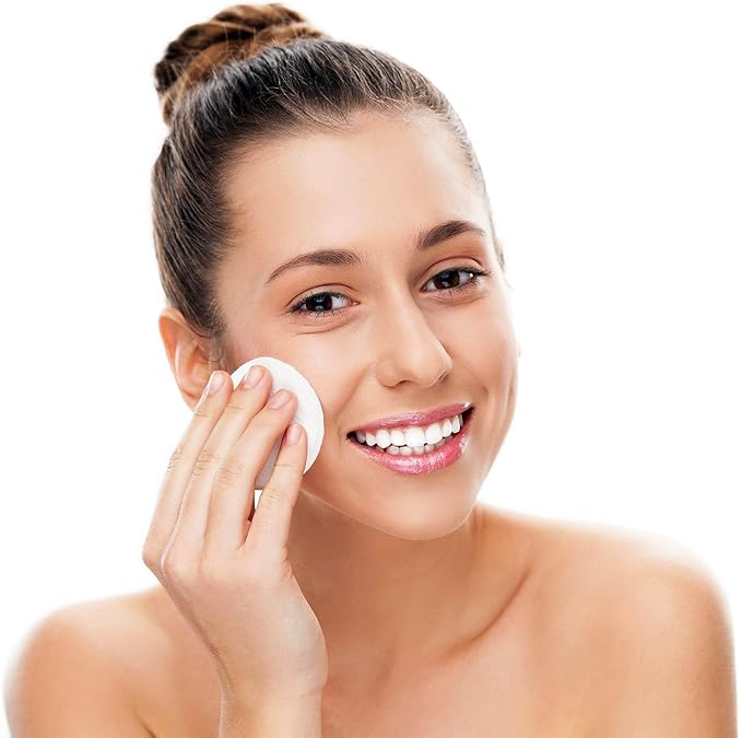 My Cotton Premium Rounds for Face (3 Pack) | Makeup Remover Pads, Hypoallergenic, Lint-Free | 100% Pure Cotton