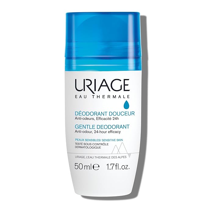 Uriage - Deodorant for Sensitive Skin 50ml, 1.69 oz- Daily Freshness - Aluminum-Free Formula - No alcohol - 24-Hour Odor Protection, Suitable for Sensitive Skin, No White Marks, Unisex Fresh Fragrance