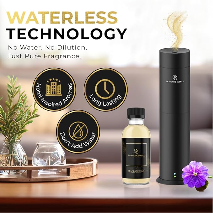 Luxury Hotel Diffuser Oil for Hotels and Homes - Aromatherapy Oils for use with an Essential Oil Diffuser at Home - Fragrance-Scent Diffuser Oil Blend (Midnight in Miami) 4.05fl oz (120ml)