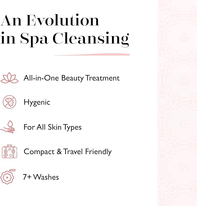 Spongelle Daisy Spongette Bulgarian Rose Wild Flower Buffer Body Scrubber | Bath & Shower Loofah for Women | Exfoliator with Body Wash Infused Sponge | 14+ uses