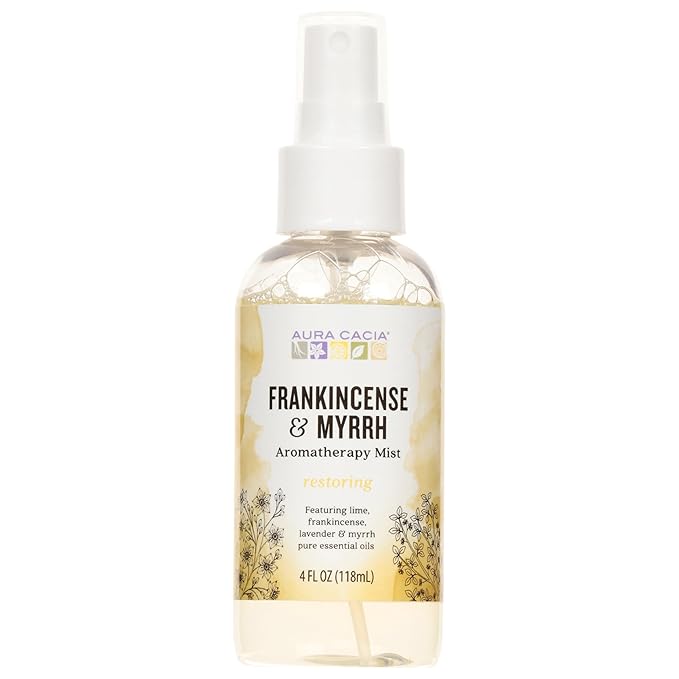 Aura Cacia Frankincense & Myrrh Mist, 4 Fz