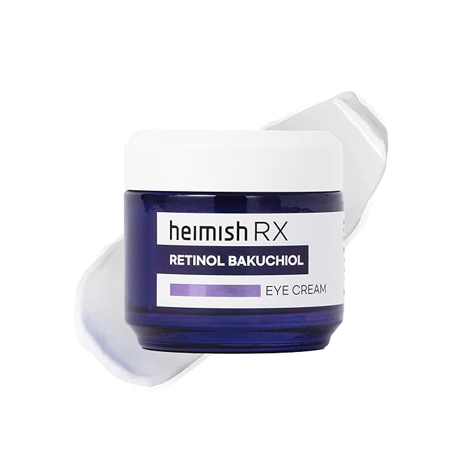 HEIMISH RX Retinol Bakuchiol Eye Cream - Daily Eye Cream for Anti Aging, Firming, Anti Wrinkle, Hydrating with Retinol, Non-greasy Formula, Korean Skincare, 30ml (1.01 fl. oz)