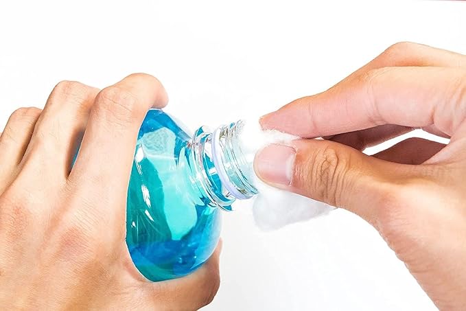 DecorRack 1000 [Large] Cotton Balls Bulk Pack for Make-Up, Nail Polish Removal, Applying Oil Lotion or Powder, Multi-Purpose Balls Made from 100% Natural Cotton, Soft and Absorbent (1000 Count)