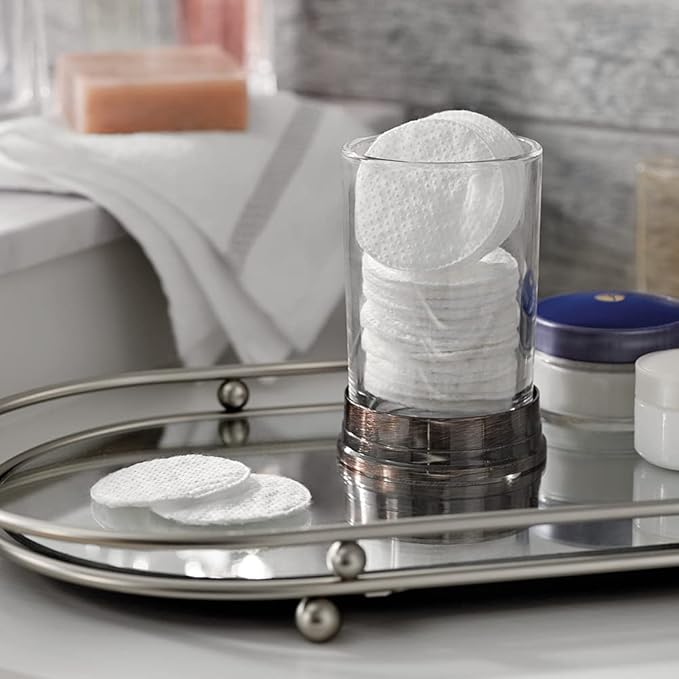 Amazon Basics Exfoliating Cotton Round, 600 Count (Previously Solimo) (Pack of 24)