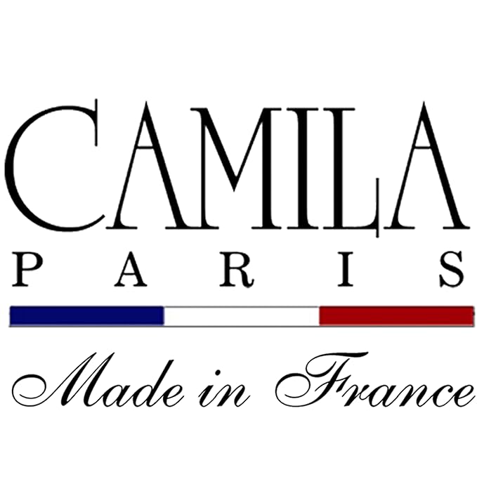 Camila Paris CP3295 French Headband for Women, Black, Strong Hold Grip Women's Hair Band, Ligth and Very Flexible, No Slip and Durable Styling Girls Hair Accessories, Made in France