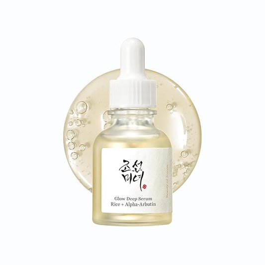 Beauty of Joseon Glow Deep Serum Rice Alpha-Arbutin for Uneven Dull Skin Tone, Daily Korean Skin Care for Men and Women 30ml, 1 fl.oz - Aurabelle