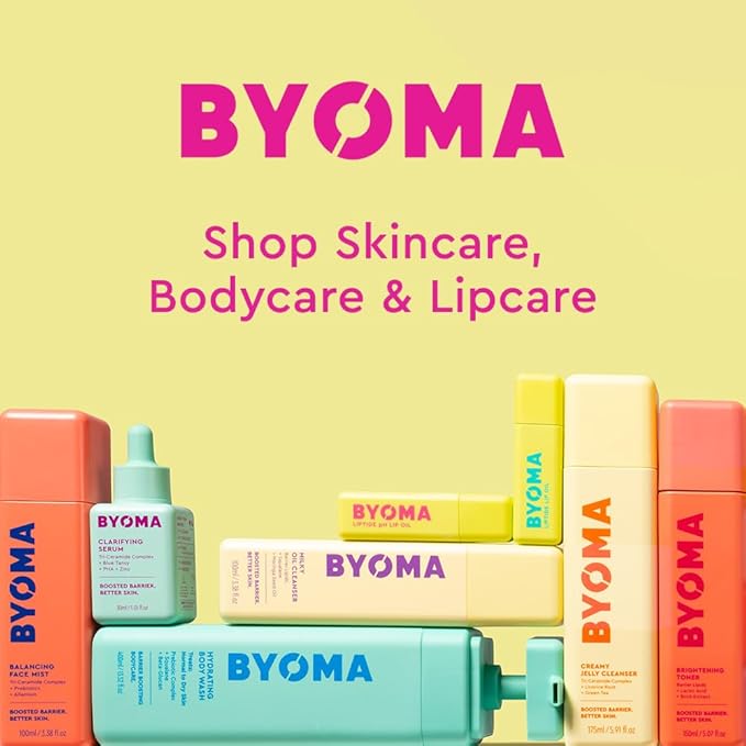 BYOMA Brightening Serum - Barrier Repair Serum - Brightening & Hydrating Face Serum with Hyaluronic Acid, Niacinamide & Ceramides - Hyaluronic Acid Serum For Face, Glowing, Radiant Skin - 1.01 fl. oz