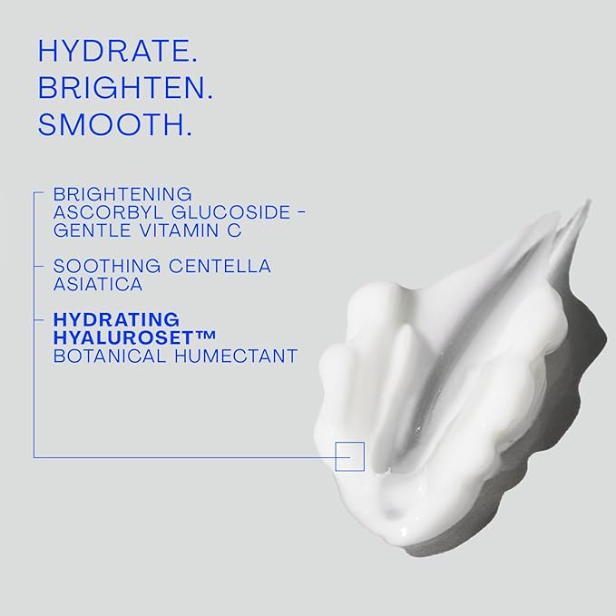 The Outset Vitamin C Smoothing Eye + Expression Lines Cream - Gentle Fragrance Free - Wrinkle Reducing, Brightening - Clean, Vegan, Gluten Free - All Skin Types Sensitive Skin - .5 fl oz