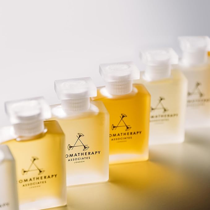 Aromatherapy Associates Support Equilibrium Bath and Shower Oil – Hydrating Oil with 3 Essential Oils to Uplift Mind, Body, and Spirit (1.86 oz)