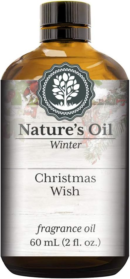 Christmas Wish Fragrance Oil (60ml) For Diffusers, Soap Making, Candles, Lotion, Home Scents, Linen Spray, Bath Bombs, Slime