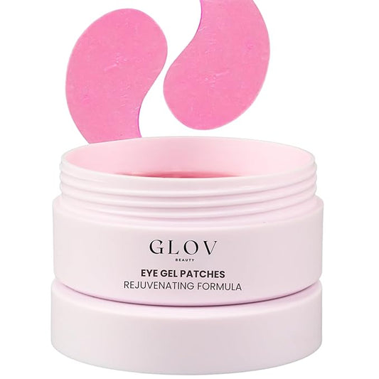 Glov Beauty Intense Rejuvenating Under Eye Gels - Hydrating Eye Mask w/Hyalronic Acid & Hydrolyzed Collagen - Under Eye Patches For Dark Circles - Minimize Puffiness & Wrinkle Reducer - 30 Pairs