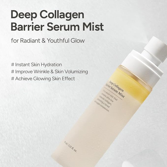 SUNGBOON EDITOR Wrinkle Reset Trio : Collagen Patch & Serum Mist & Collagen Capsule Cream. Best Korean Glass Skin Set for Deep Wrinkle Care, Gifts for Mom, Korean Skin Care
