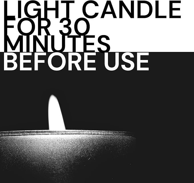 Drip Massage Candle 4 oz, Smokey Vanilla Pour Massage Oil on Body - Couples Gifts, Massage Therapy