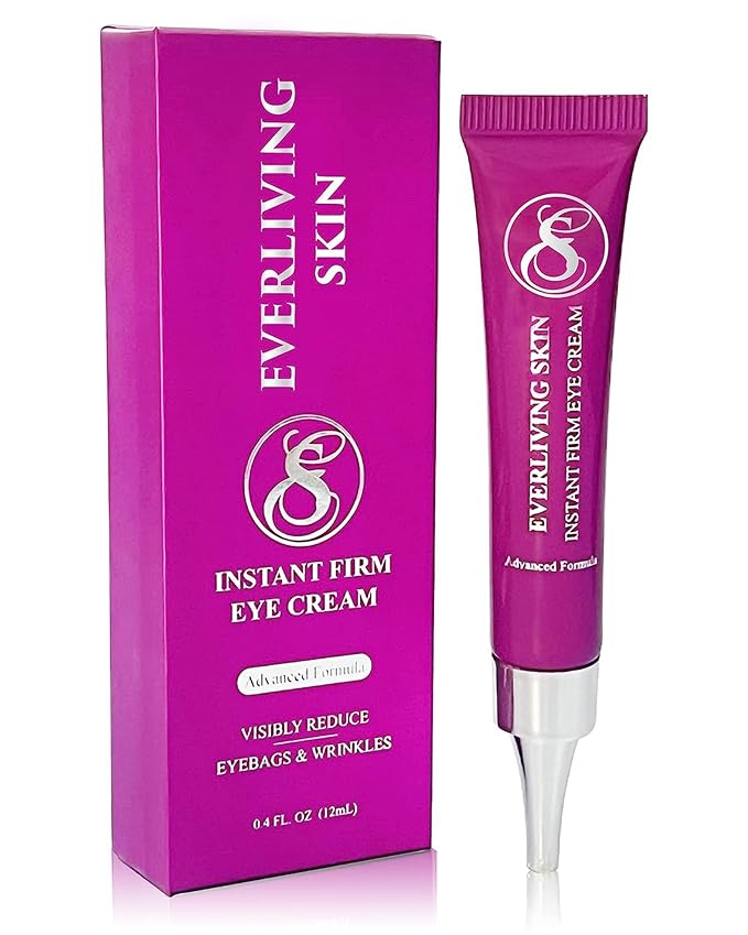 Instant Firming & Tightening Eye Cream (12 ml) – Temporarily Reduces Under-Eye Bags, Puffiness, Wrinkles & Fine Lines for a Youthful Appearance with Results Lasting 8 Hours