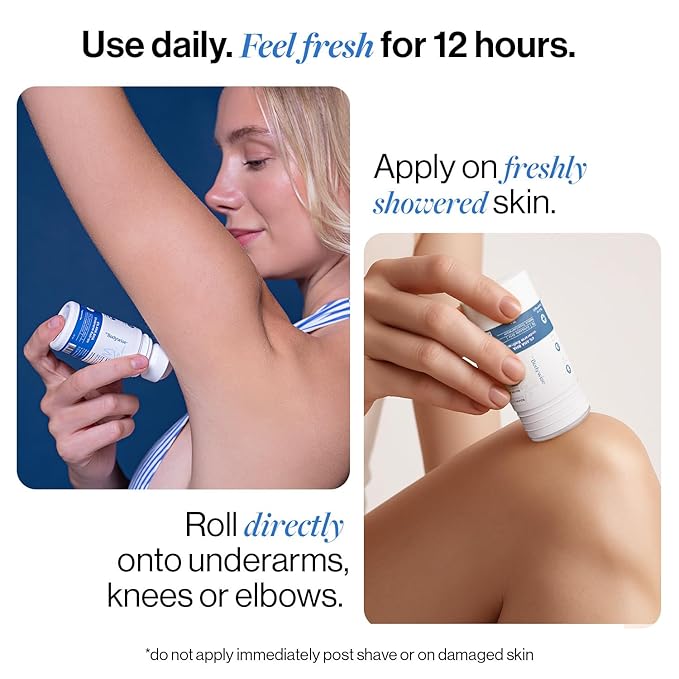 Be Bodywise Deodorant Roll on. Aluminum Free, Alcohol Free. With AHA BHA, Lactic Acid, Mandelic Acid. Prevents Odor, Reduces Pigmentation. Probiotic Toner for Women. Floral Scent. 1.7 Oz