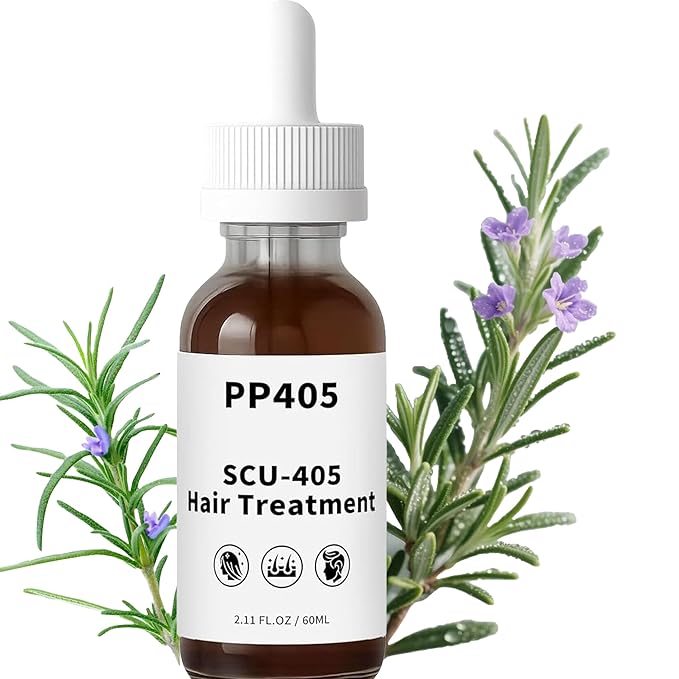 PP405 Hair Growth Oil - Anti Hair Loss Treatment & Serum, Fast Absorbing, Non Greasy Formula for All Hair Types Men/Women scalp serum 60ml | 2 fl.oz (Large-1pcs)