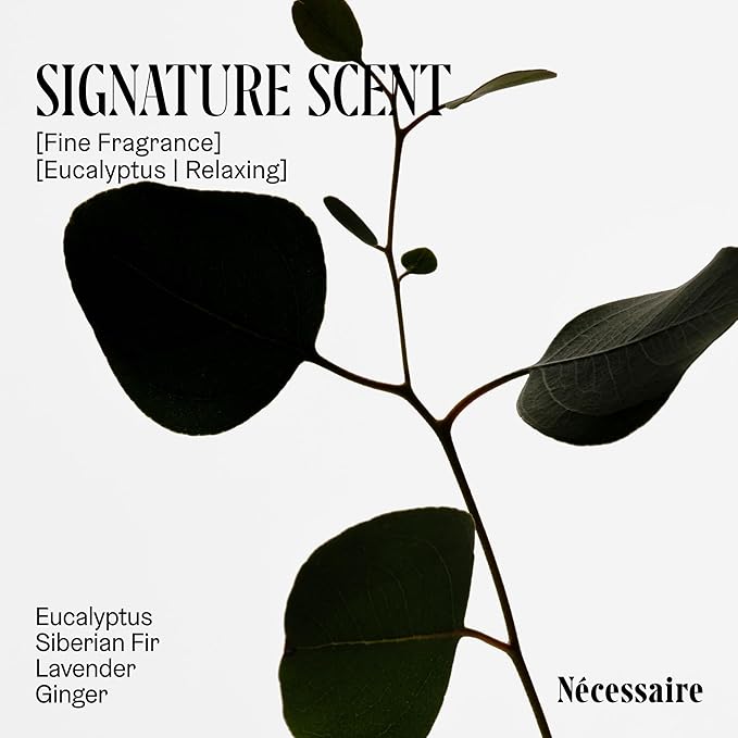 Nécessaire The Deodorant Duo Eucalyptus | Natural Aluminum Free Deodorant For Women & Men. Extra Strength Treatment with Mandelic Acid. Free of Baking Soda, Ozokerite & Parabens (75 g/2.5 oz)